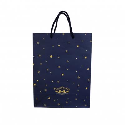 China Recyclable Logo Customized Printing Special Kraft Paper Packaging Shopping Bag With Handle for sale