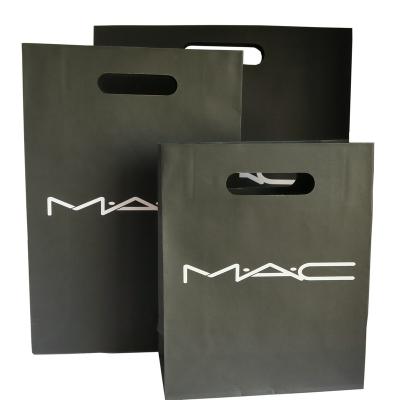 China Recyclable Custom Printed Paper Shopping Bags With Handles Taiwan Factory for sale