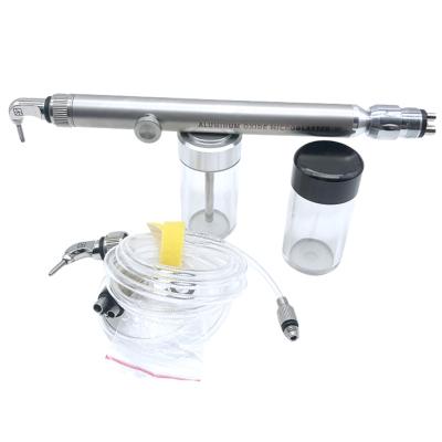 China Alumina Air Abrasion Polisher 2in1 Steel Dental Sandblaster System 360 Degree Rotary Aluminum Oxide Micro Head Sandblaster Cleaning Teeth for sale