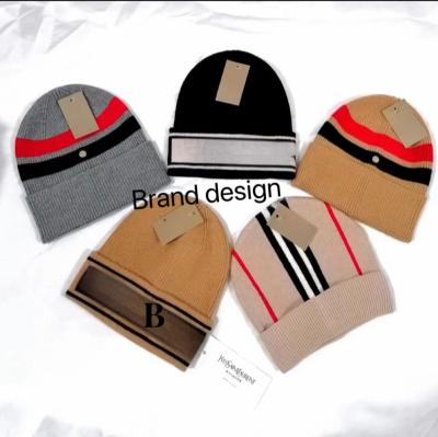 China Image New Design Fashion Unisex Custom Winter Hats Warm Knit Winter Hat Alphabet Logo Embroidery Bucket Hat for sale