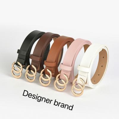 China Cow Hide Women's Belt Fashion Fashion Buckle Luxury Designer Jeans Casual Belt Designer Wholesale Discount for sale