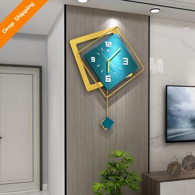 China Factory direct sales new creative personality wall watch decoration clock wall home fashion simple Nordic classic/postmodern decoration Te koop