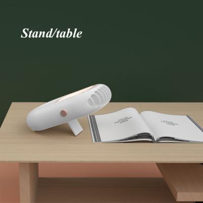 China Hands Free USB Small Mini Table Cooling Fan Cute Portable Rechargeable Power Bank 2022 New for sale