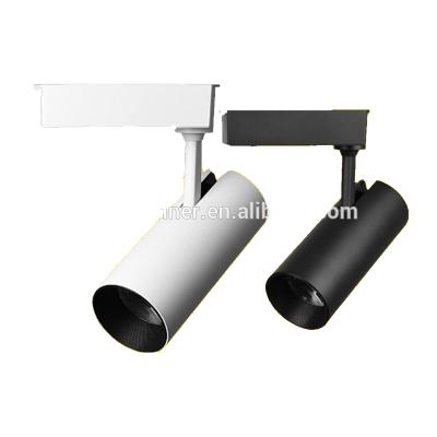 China Modern Dimmable 360 ​​degreee 20W rotatable led spotlight track light for museum for sale