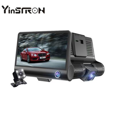 China The most popular NIGHT VISION dash cam rear T319 with built-in 3 lens 170 inch full HD 1080P car cam black box 4 degree night vision G-sensor for sale