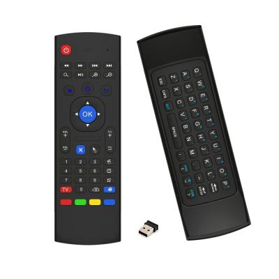 China MX3 Wireless Fly Mouse With Mini Keyboards 2.4G Radio Remote Control For PC And Android TV Box for sale