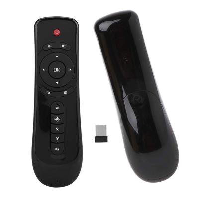 China TV/COMPUTER/ETC Fly Air Mouse T2 3D Game TV Remote Control 2.4GHz Radio For Laptop Controller PC TV Mini Box for sale