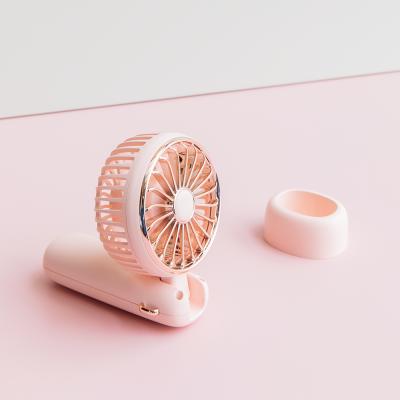 China Mini Fan With Lanyard New Arrival Rechargeable Handheld 4800mAh Mini Fan for sale