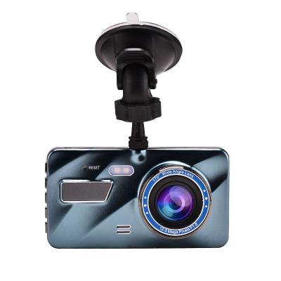 China Hot Selling NIGHT VISION Car Dash Cam Dual 4 Inch LCD FHD 1080p Dual Lens Front And Rear DVR VCR Car Camera for sale