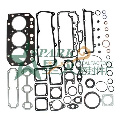 China Machinery Repair Shops Harvester Excavator Full Engine 3TNE100 Gasket For Yanmar Engine Oil Seal Cylinder Mattress Overhaul Kit for sale