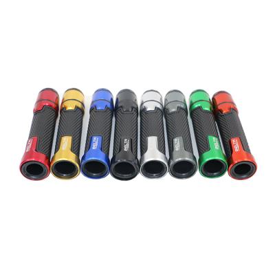 China High Quality Aluminum CNC Motorcycle Handlebar Grips Universal Fit For 22mm Handlebars for sale