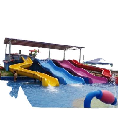 China Giant Theme Water Park Amusement Park Equipment Swimming Pool Fiberglass Water Slides Water Park for sale