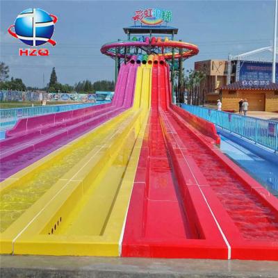 China Sale Fiberglass Round Water Slide Theme Water Park + Exciting Water Park Design Construction for sale