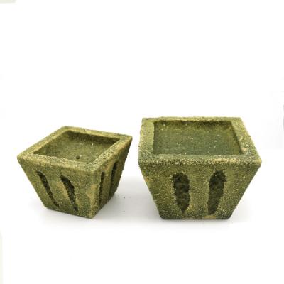 China BUMPER-RESISTANT BEE BES Popular Wedding Decoration Bonsai Foam Plastic Flower Pot For Sale for sale