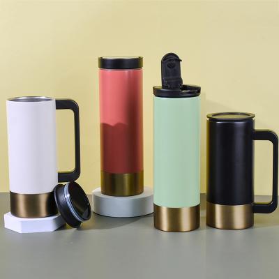 China Viable Wholesale Sublimation Masks Bulk Wall Tumbler Stainless Steel Tumbler Double Cups for sale