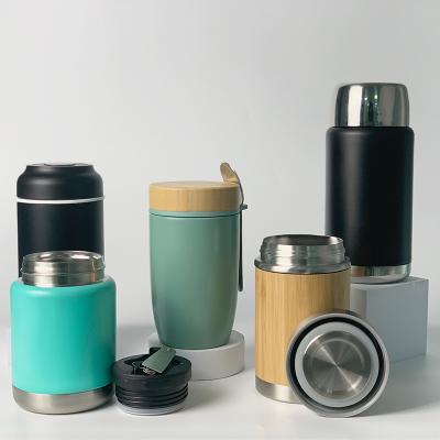 China Business Thermos Stainless Steel Food Thermos Vacuum Insulated Food Jar Heater for sale