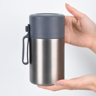 China Hotter Business 2021 New Stainless Steel Food Flask Thermos Vacuum Insulated Food Jar for sale