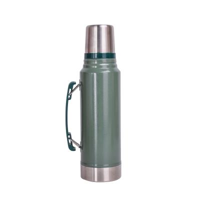 China DS607V 1000ML/34OZ Durable Double Wall 18/8 Stainless Steel Outdoor Vacuum Flask Thermos Keeps Hot and Cold for sale