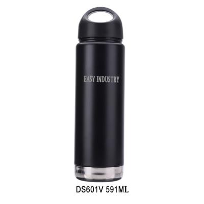 China DS601V 591ML/20OZ Double Wall Outdoor Sports Stainless Steel Durable Drinks Water Bottle for sale