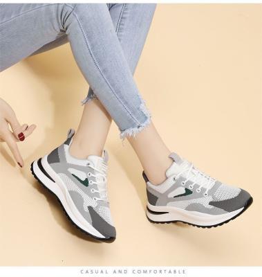 China Fashion Trend 2023 Running Low Price Pu Outsole Material Cotton Fabric Casual Sports Shoes For Women for sale