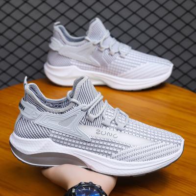 China Fashion Trend New Light Weight Anti-slip Custom Logo Comfortable Lace-up Casual walking Men Sports Shoes for sale