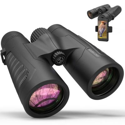 China 10x42/8X42 Waterproof Binoculars For Adults HD Lightweight Compact Binocular Prism Bak4 For Bird Watching Telescope 156X71X54mm for sale