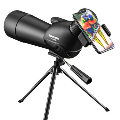 China CEENDA 15-45 x 60 Prism Scope Travel Waterproof Spotting Monocular Hunting Bird Watching for Bird Watching Target Shooting with Tripod Optical Glass Lens for sale