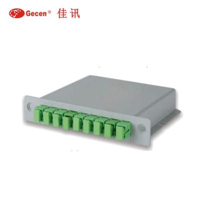 China FTTH PLC Splitter 1x8 Fiber Optic PLC Splitters PLC-1*8MIS for sale