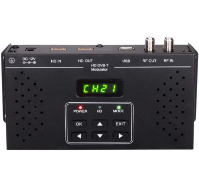 China HD To DVB-T AV Signal To RF Modulator Encoder DVB-T Digital Modulator DM-01THB for sale