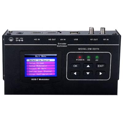 China GECEN HD/AV Signal to ISDB-T Encoder ISDB-T Digital Modulator DM-02ITH for sale