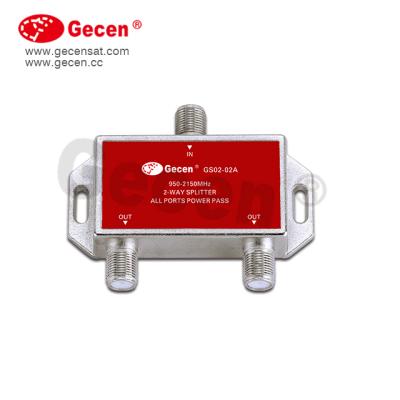 China GECEN 950-2150MHz Active Splitter GS02-02A With Low Insertion Loss GS02-02A for sale