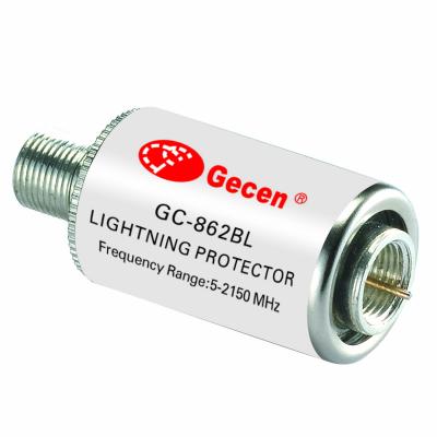 China Gecen TV Surge Guard Protection for TV and Radio Interceptor GC-862BL Lightning Arrester for sale