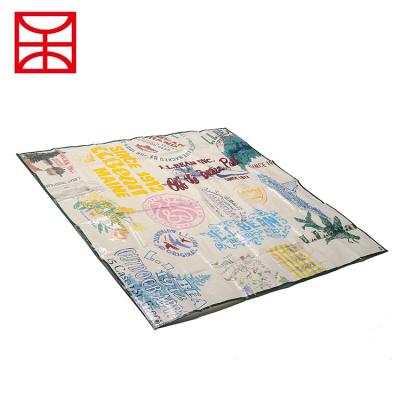 China BY YOUR REQUEST factory wholesale pp woven folding picnic mat for sale