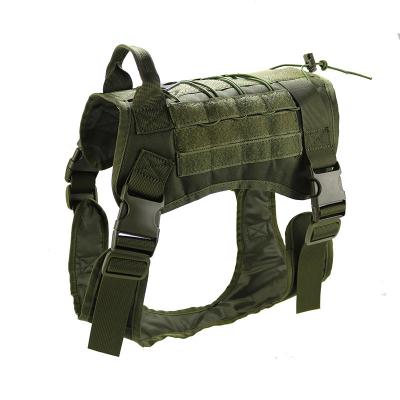 China Tactical Vest Breathable Portable Pet Dog Supplies Simple And Durable Waterproof Dog Vest Outdoor Viable Dog Costume Large for sale