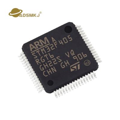 China / STM32F405RGT6 Microcontroller IC Chip 168MHz Single Core 32-Bit 1MB (1M x 8) FLASH Integrated Circuits Chips 64-LQFP (10x10) for sale