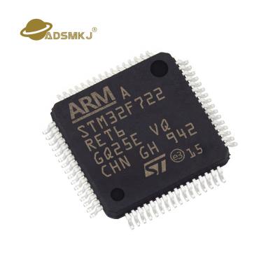 China / 64-LQFP (10x10) (512K X 8) Integrated Circuits 64-LQFP Single Core 32-Bit Microcontroller STM32F722RET6 IC Chip 216MHz 512KB for sale