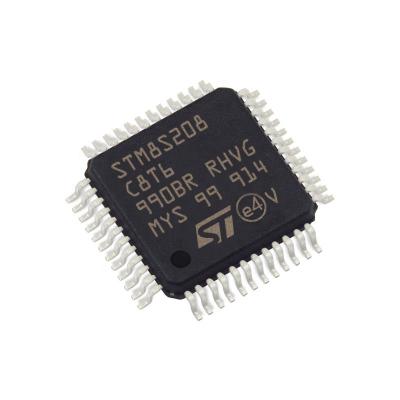 China / Chip 24MHz 8-bit 64KB (64K X 8) Flash 48-LQFP (7x7) * Integrated Circuits IC Chips Microcontroller STM8S208C8T6 IC Manufacturer for sale