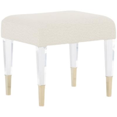 China Acrylic Clear Fiber Bench Household Shoe Stool Bed Tail Stool Acrylic Clear Dining Long Stool Bag Chair Bag Soft Door SofaHome for sale