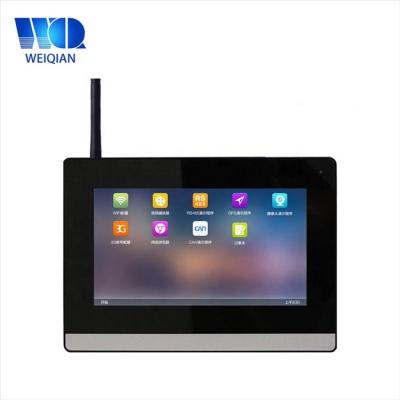 China 7inch Linux Panel PC Recessed Industrial Fanless PC IP65 Automation Machine Mini Computer 7inch for sale