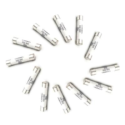 China Multi Meter HRC 10kA 1000V 500mA 6.3x32mm Fast Even Fast Ceramic Fuse For Multi Meter for sale