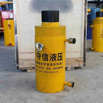 China Construction 100 Ton 50 Ton Hydraulic Cylinder /Multifunctional Double Jack Hydraulic Cylinder Acting Hydraulic Jack for sale