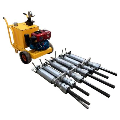 China Rock Splitting Easy Operate Manual Hydraulic Rock Splitter For Breaking Granite for sale