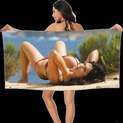 China Twilight Compressed Beach Summer Sexy Beauty No Sand Microfiber Bath Towel Super Absorbent Soft Ultra Light Beach Towel for sale