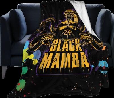 China Kobe Mamba anti-static spirit basketball star NBA super soft and warm all season blanket suitable for sofa bed living room boy for sale