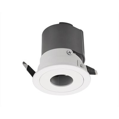 China Luxury Low Architectural Shine 12w 3000k Hotels Ceiling Recessed Spot Lights Spotlights Adjustable COB LED Light Direction for sale