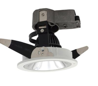 China Modern Round Frame G5.3 Gu10 Mr16 LED Downlight Recessed Mount Mr16 Spotlight Frame, Fixture, Housing for sale