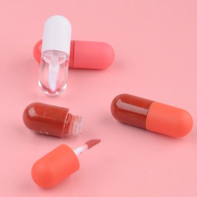 China Skin Revitalizer Private Label Lip Serum Oil Waterproof Lasting Lip Dropping Plumper 3 Color Lip Gloss Wholesale for sale