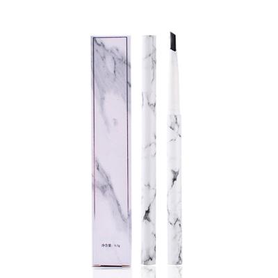 China 2021 Waterproof Eyebrow Pencil Hot Selling Waterproof Eyebrow Pencil Private Label Brand Marble Eyebrow Pencil for sale