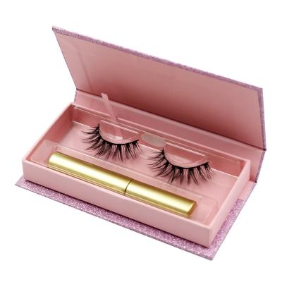 China Natural Soft Top Selling Magnetic False Eyelashes Set High Quality Magnetic Eyelashes For Sale for sale