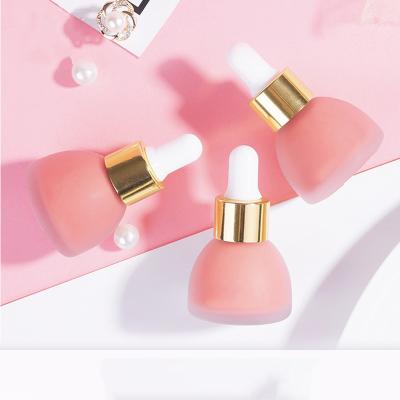 China 2020 hot selling organic sunscreen private label liquid blush pink make up liquid blush blush for sale